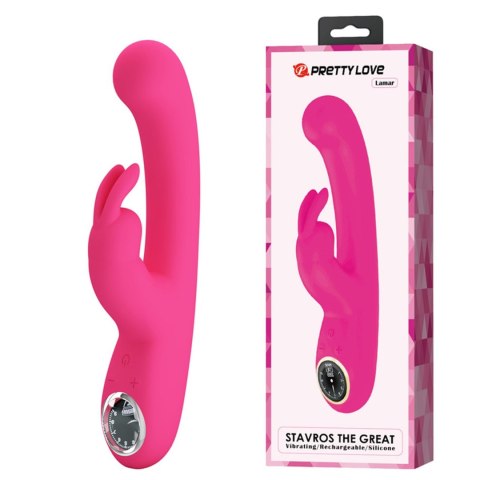 2 WIBRATOR - Lamar Pink, 20 vibration functions 9 speed levels 2 WIBRATOR - Lamar Pink, 20 vibration functions 9 speed levels