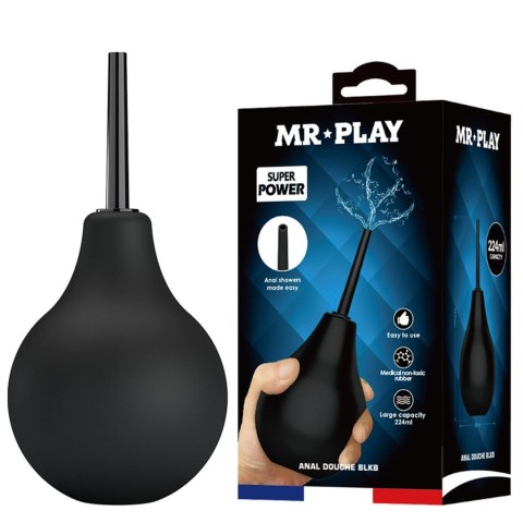 MR PLAY - ANAL DOUCHE BLKC (224 ml) MR PLAY - ANAL DOUCHE BLKC (224 ml)