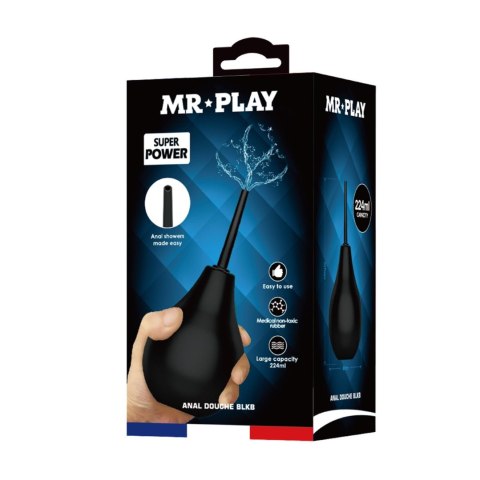 MR PLAY - ANAL DOUCHE BLKC (224 ml) MR PLAY - ANAL DOUCHE BLKC (224 ml)