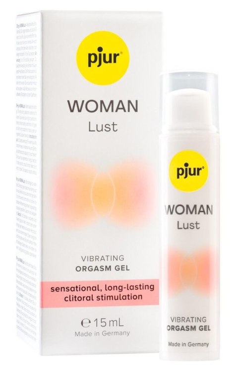 Pjur WOMAN Lust, 15 ml - Vibrating Orgasm Gel Pjur WOMAN Lust, 15 ml - Vibrating Orgasm Gel