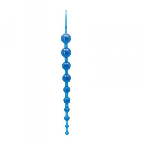 Plug, korek analny/kulki-SOFT JELLY WITH 10 BEADS Plug, korek analny/kulki-SOFT JELLY WITH 10 BEADS
