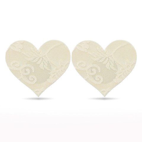 Lace Heart and Flower Nipple Pasties (2 Pack) Lace Heart and Flower Nipple Pasties (2 Pack)