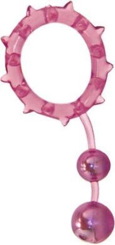 Pierścień- Ball Banger Cockring 2 Balls Pierścień- Ball Banger Cockring 2 Balls