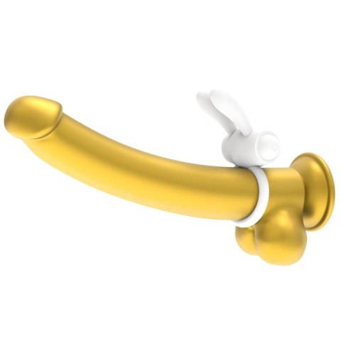 Power Clit Silicone Cockring White Power Clit Silicone Cockring White