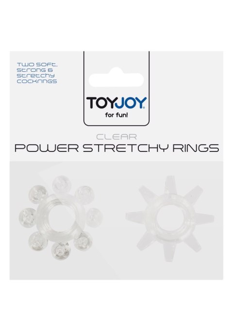 Power Stretchy Rings 2pcs Transparent Power Stretchy Rings 2pcs Transparent