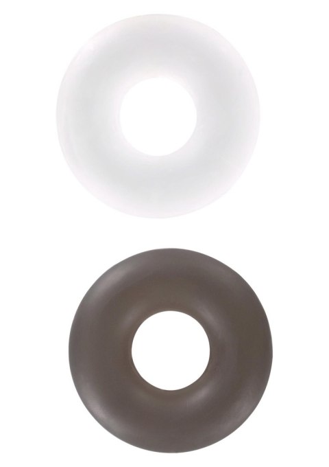 Stud Rings 2pcs Transparent Stud Rings 2pcs Transparent