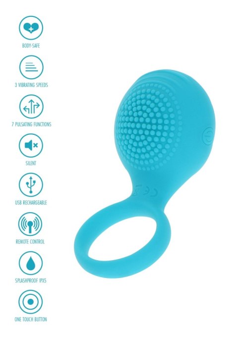 Tickle Brush C-Ring Blue Tickle Brush C-Ring Blue