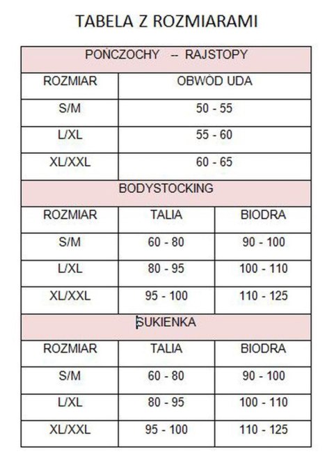 Bielizna Dzień Kobiet-Pończochy Czarne L/XL """"Kiss Me"""" Bielizna Dzień Kobiet-Pończochy Czarne L/XL """"Kiss Me""""