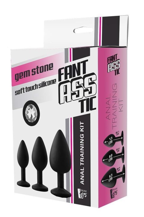 FANTASSTIC ANAL TRAINING KIT WHT STONE FANTASSTIC ANAL TRAINING KIT WHT STONE