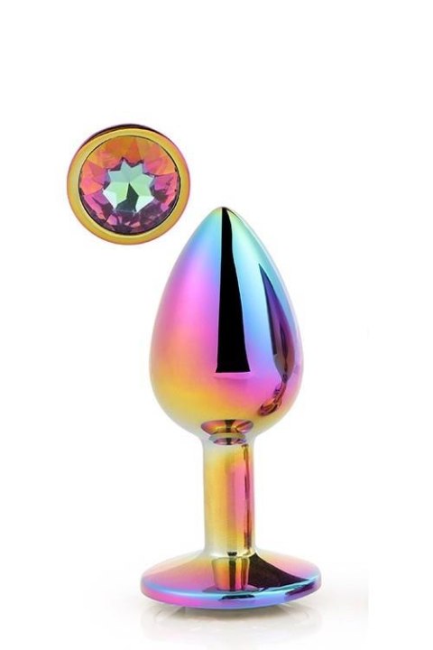 GLEAMING LOVE MULTICOLOUR plug, korek analny LARGE GLEAMING LOVE MULTICOLOUR plug, korek analny LARGE