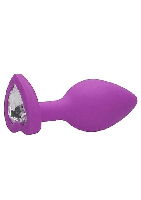 Diamond Heart Butt Plug, korek analny - Regular - Purple Diamond Heart Butt Plug, korek analny - Regular - Purple