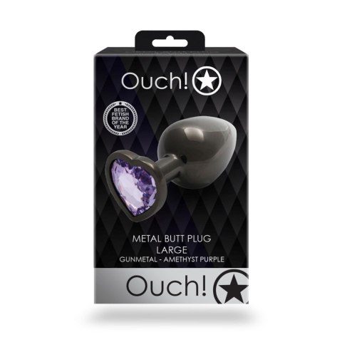 Heart Gem Butt Plug, korek analny - Large Heart Gem Butt Plug, korek analny - Large