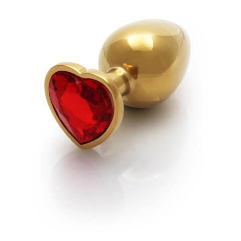Heart Gem Butt Plug, korek analny - Medium