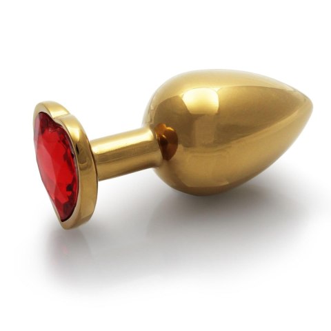 Heart Gem Butt Plug, korek analny - Medium