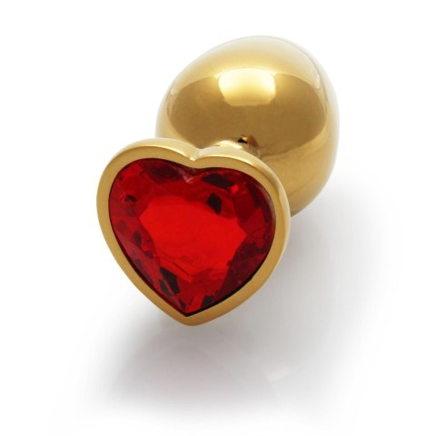 Heart Gem Butt Plug, korek analny - Medium