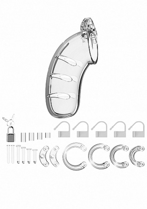 Model 03 - Chastity - 4.5"" - Cock Cage - Transparent Model 03 - Chastity - 4.5"" - Cock Cage - Transparent