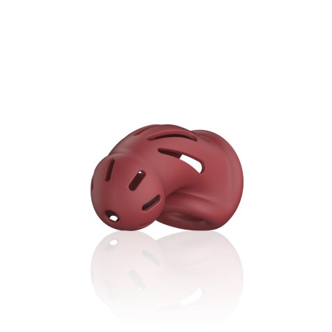 Model 28 - Ultra Soft Silicone Chastity Cage - Red Model 28 - Ultra Soft Silicone Chastity Cage - Red