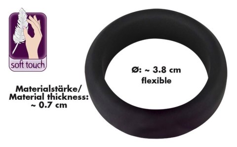Black Velvets Cock Ring 3.8 cm Black Velvets Cock Ring 3.8 cm