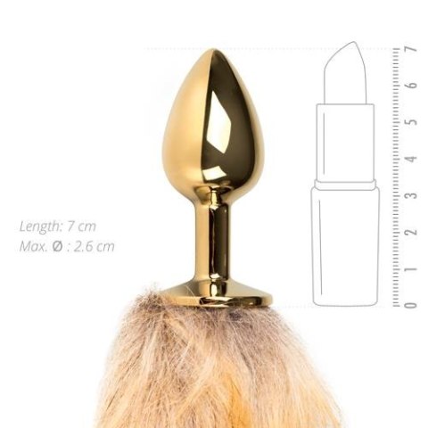 Plug, korek analny-Korek Lisi Ogon Plug, korek analny-Korek Lisi Ogon