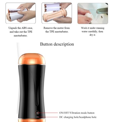 Masturbator-Vibrating Masturbation Masturbator-Vibrating Masturbation