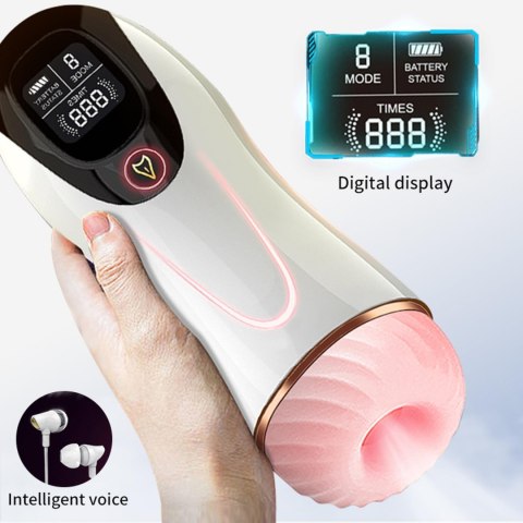 Masturbator-Vibration 8 Vibration modes + Interactive function Masturbator-Vibration 8 Vibration modes + Interactive function