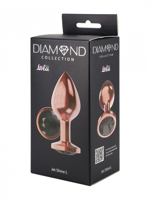Plug, korek analny-Butt Plug, korek analny Diamond Jet Shine L Rose Gold Plug, korek analny-Butt Plug, korek analny Diamond Jet Shine L Rose Gold