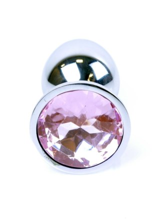 Plug, korek analny, Korek analny-Jewellery Silver plug, korek analny- Rose
