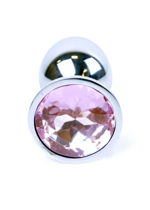 Plug, korek analny, Korek analny-Jewellery Silver plug, korek analny- Rose