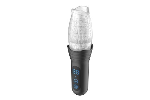 Rotating vibration and thrusting masturbator Rotating vibration and thrusting masturbator