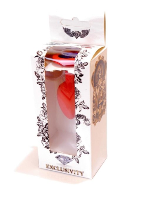 Plug, korek analny, Korek analny-Jewellery Red Silicon plug, korek analny Small- Blue Diamond