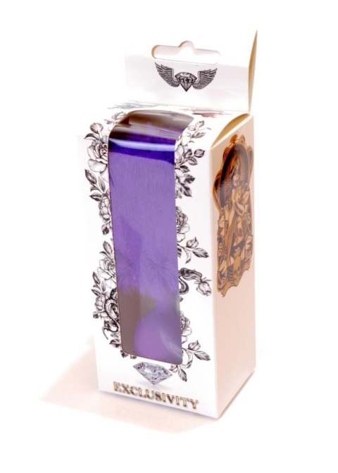Plug, korek analny, Korek analny-Jewellery Silicon plug, korek analny - Bunny Tail - Purple