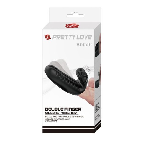 PRETTY LOVE - ABBOTT Double Finger Vibrator PRETTY LOVE - ABBOTT Double Finger Vibrator
