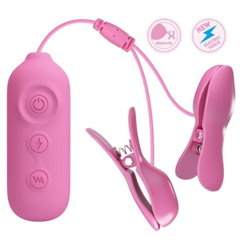 PRETTY LOVE -NIPPLE CLIP, 7 vibration functions 3 electric shock functions PRETTY LOVE -NIPPLE CLIP, 7 vibration functions 3 electric shock functions
