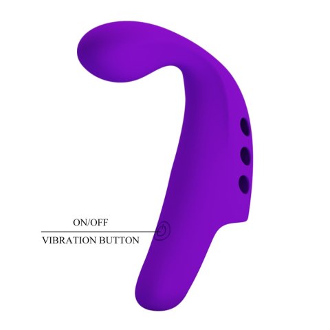 PRETTY LOVE - FINGERING VIBRATOR GORGON Purple, 10 vibration functions PRETTY LOVE - FINGERING VIBRATOR GORGON Purple, 10 vibration functions