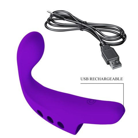 PRETTY LOVE - FINGERING VIBRATOR GORGON Purple, 10 vibration functions PRETTY LOVE - FINGERING VIBRATOR GORGON Purple, 10 vibration functions