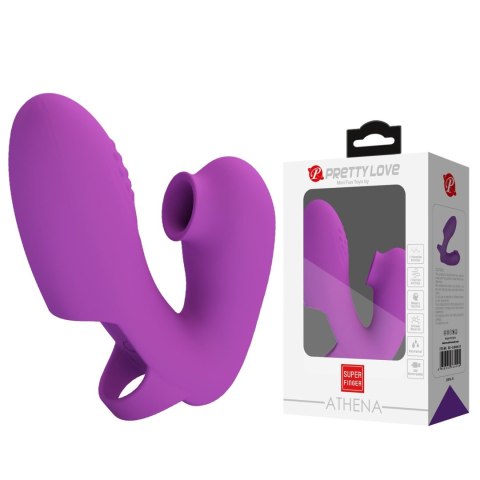 PRETTY LOVE - Super Finger ATHENA Purple, 7 vibration functions 7 tapping functions Memory function PRETTY LOVE - Super Finger ATHENA Purple, 7 vibration functions 7 tapping functions Memory function