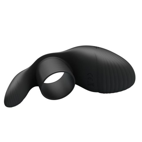 PRETTY LOVE - Vibration Penis Sleeve 7 FUNCTIONS BLACK PRETTY LOVE - Vibration Penis Sleeve 7 FUNCTIONS BLACK