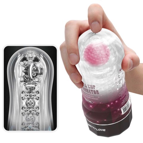 PRETTY LOVE - VACUUM CUP MASTURBATOR Black Hole ABS TPR PRETTY LOVE - VACUUM CUP MASTURBATOR Black Hole ABS TPR