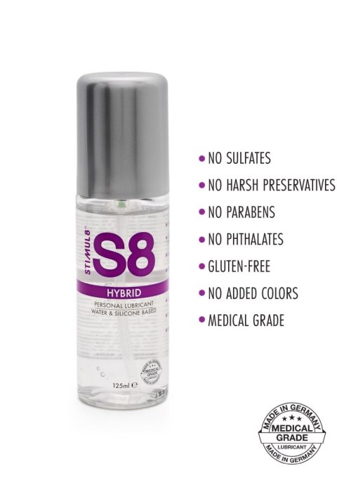 S8 Hybrid Lube 125ml Natural S8 Hybrid Lube 125ml Natural