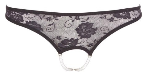 Lace String Pearls black M Lace String Pearls black M