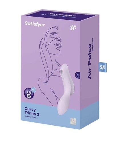 Wibrator-Curvy Potrójny wibrator 2 (violet) Wibrator-Curvy Potrójny wibrator 2 (violet)