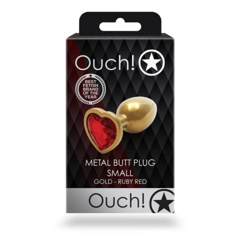 Heart Gem Butt Plug, korek analny - Small Heart Gem Butt Plug, korek analny - Small