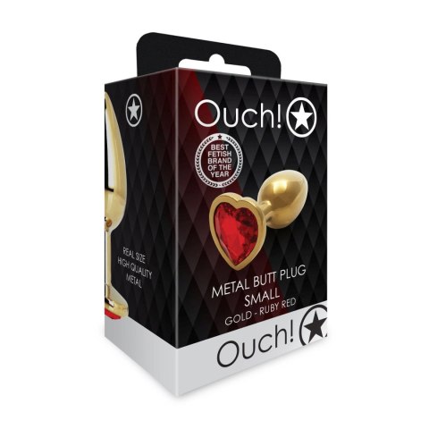Heart Gem Butt Plug, korek analny - Small Heart Gem Butt Plug, korek analny - Small
