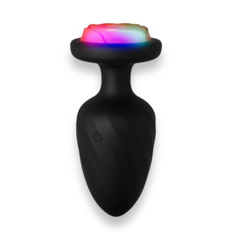 Power Escorts - Party Plug, korek analny - Remote Plug, korek analny Black, USB Rechargeable - 10 Functions