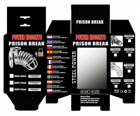 Prison BReak metal medium 45 mm with lock Prison BReak metal medium 45 mm with lock