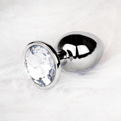 Round Gem Butt Plug, korek analny - Medium Round Gem Butt Plug, korek analny - Medium