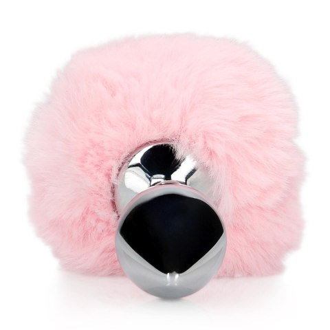 Bunny Tail with Metal Butt Plug Bunny Tail with Metal Butt Plug