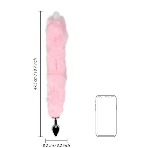 Light-up Fox Tail with Metal Butt Plug Light-up Fox Tail with Metal Butt Plug