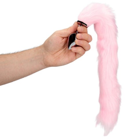 Light-up Fox Tail with Metal Butt Plug Light-up Fox Tail with Metal Butt Plug