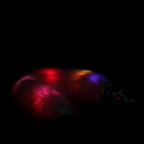 Light-up Fox Tail with Metal Butt Plug Light-up Fox Tail with Metal Butt Plug